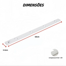 Luz LED com Sensor 60cm | 3 Cores Recarregável