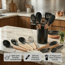 Kit  Premium de utensílios de Silicone |12 Peças
